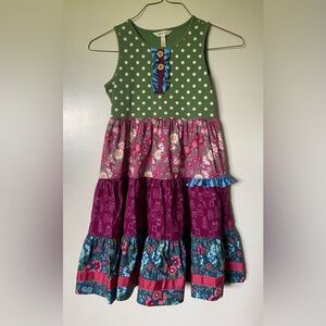 Matilda Jane girls size 14 dress. Like New.